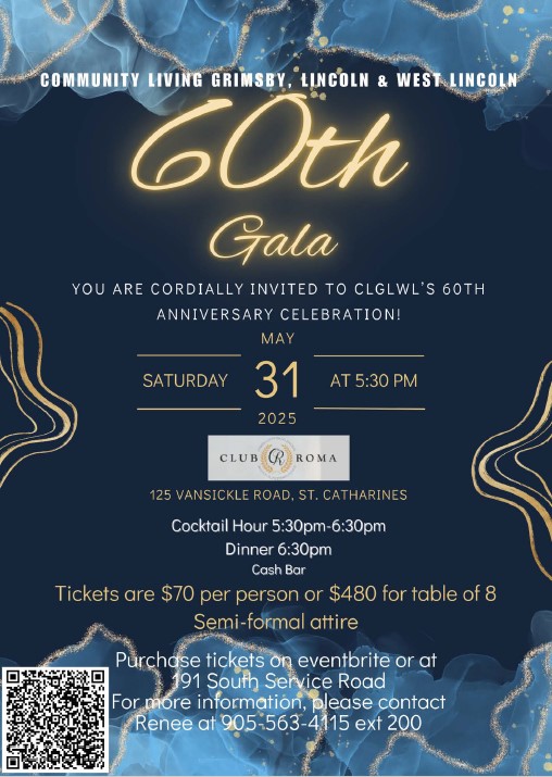 Community Living 60th Anniversary Gala